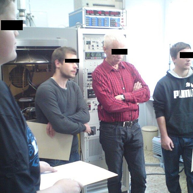 Jan K. se svmi studenty