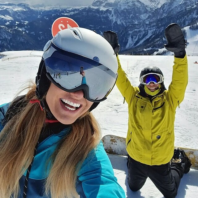 Gabriela Soukalov vyrazila na hory, kde j dlal spolenost nejen ptel, ale i dobr kamardka Jitka.