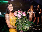 Na Playboy party se blýskla i modelka Denisa Gudelj, která je dle tetování na...