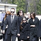 Pohřeb zavražděného učitele Jana K.