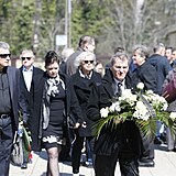 Pohřeb zavražděného učitele Jana K.