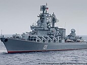 Moskvu byla povaována za pýchu ruského námonictva a nejprestinjí plavidlo...