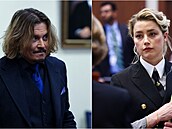 Johnny Depp se opt potkal s exmanelkou Amber Heard u soudu.