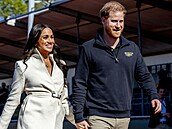 Meghan a Harry na Invictus Games