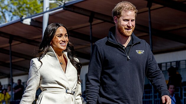 Meghan a Harry na Invictus Games