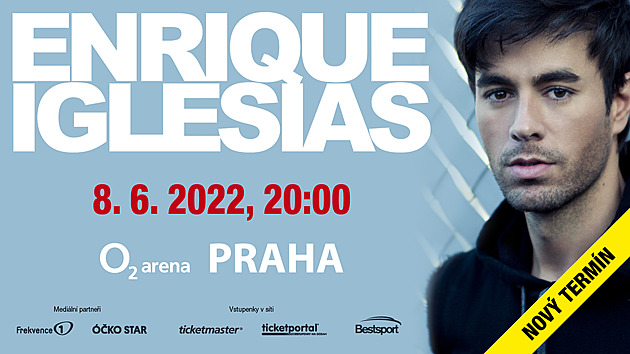Enrique Iglesias vystoupí v červnu v Praze