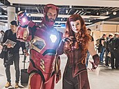 Zdenk Hib dorazil na Comic-Con jako Iron Man.