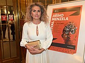 Olga Menzelová v Divadle Bez zábradlí za úasti samých slavných jmen...