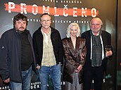 Robert Sedláek a Karel Roden na premiée snímku Promleno: Oba vsadili na...