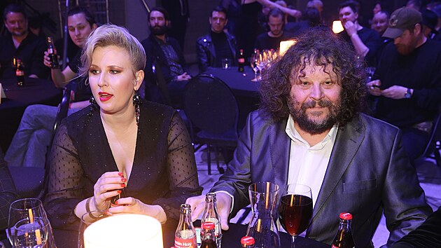 Slavnostní udílení Cen And�l za rok 2021: Roman Holý a Tereza �ernochová.