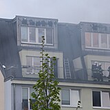 Na pražském Chodově vypukl obří požár bytu.