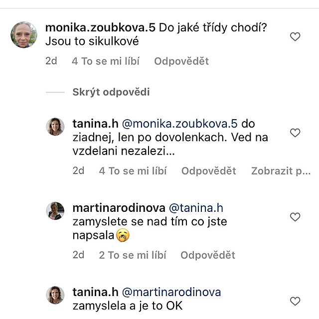 Simona Krainov brn svou rodinou lv silou a poouchl fanynky toho vyuvaj...