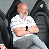 Současný trenér Plzně Michal Bílek