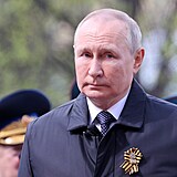 Vladimir Putin během oslav Dne vítězstv