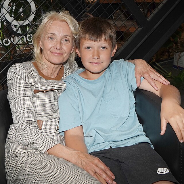Veronika ilkov s vnukem Krypnem