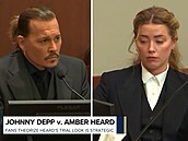 Amber působí u soudu značně strhaně, má se ale jednat o strategii. Depp sází na...