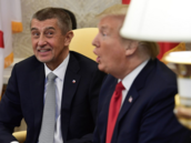 Andrej Babi s americkým prezidentem Donaldem Trumpem. I na toto setkání ve...