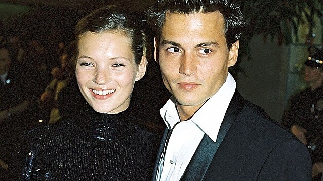 Johnny Depp a Kate Moss