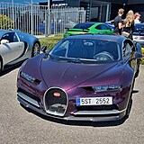 Dva zlat heby automobilov sbrky Richarda Chlada: Bugatti Veyron a Chiron
