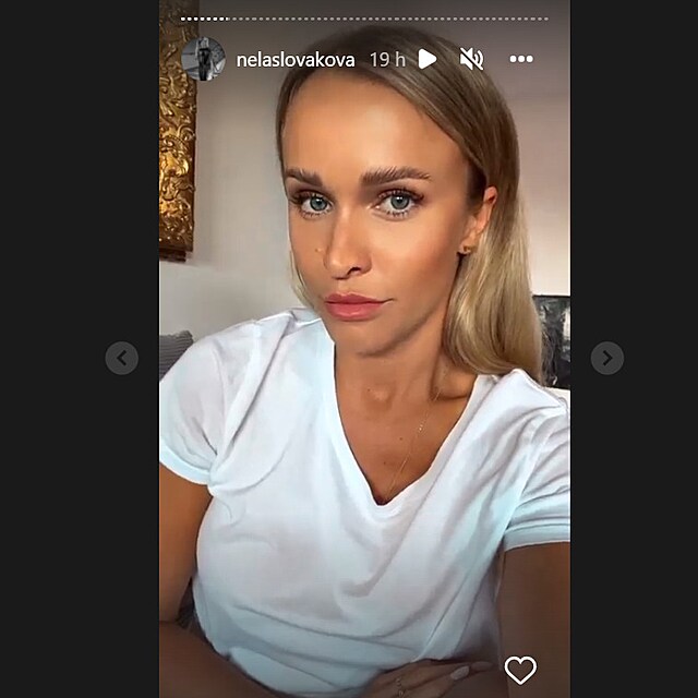 Nela Slovkov u se nemohla udret a rozohnila se na Instagramu