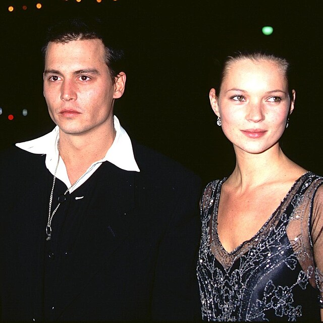 Kate Moss a Johnny Depp