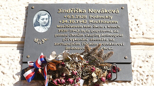 Pomník Jindiky Novákové