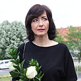 Na poheb Josefa Abrhma dorazila hereka Daniela inkorov.