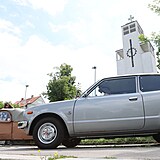 Legendární Honda Civic, která si zahrála v Nemocnici, na pohřbu Josefa Abrháma...