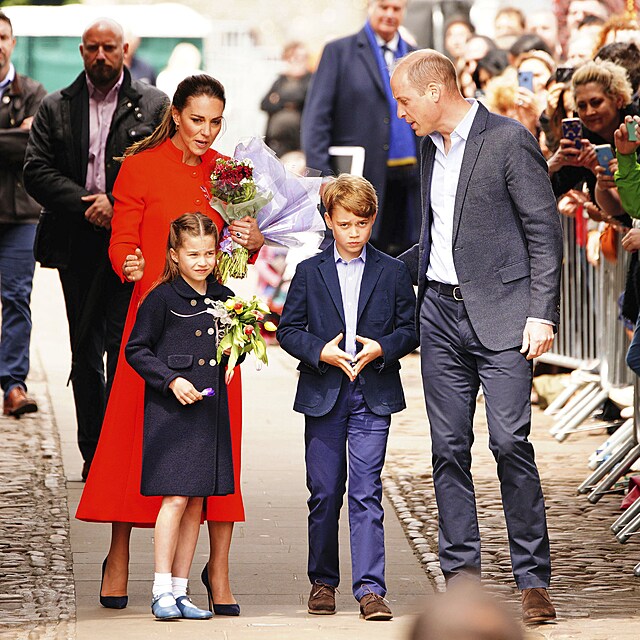 První královská návštěva prince George a princezny Charlotte