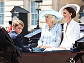Princ George a vévodkyn Camilla a Kate