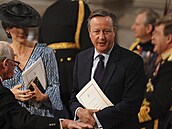 Dorazil i bývalý britský premiér David Cameron