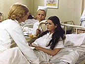 Andrea underlíková coby zdravotní sestra Ina v seriálu Nemocnice na kraji msta