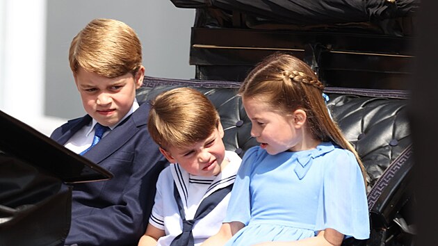 Princov George a Louis a princezna Charlotte