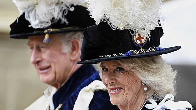 Krl Karel III. a krlovna cho Camilla