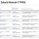 Skrze tyto společnosti obchodoval Zakaría Nemrah se státem.