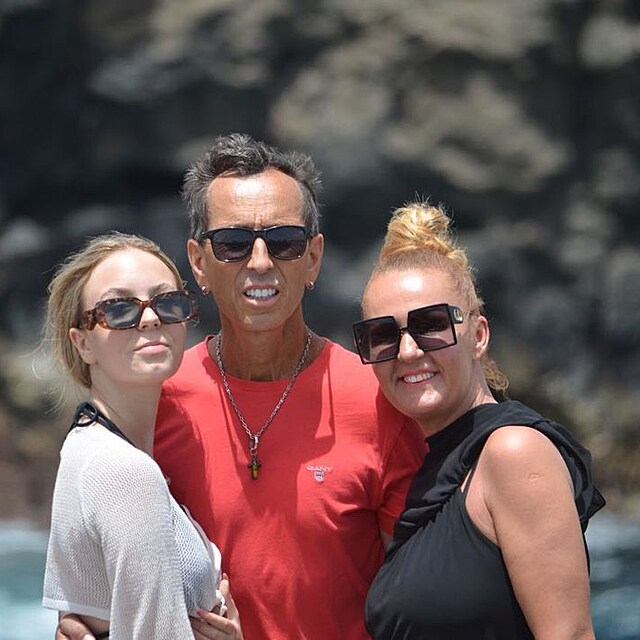 Man�el� Chlop��kovi s dcerou Viktori�