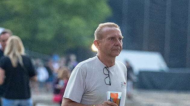 Na Metronomu se objevil i herec Miroslav Vladyka.