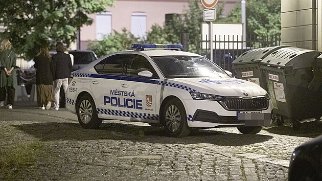 Mstská policie je na kadém rohu.