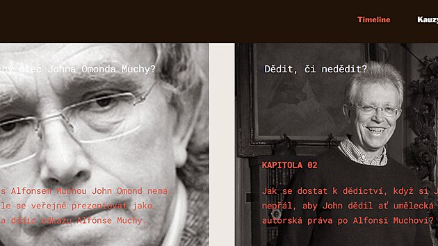 John Omond Mucha se vydává za vnuka Alfonse Muchy.