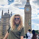 Kateřina Siniaková si užila procházku po Londýně.