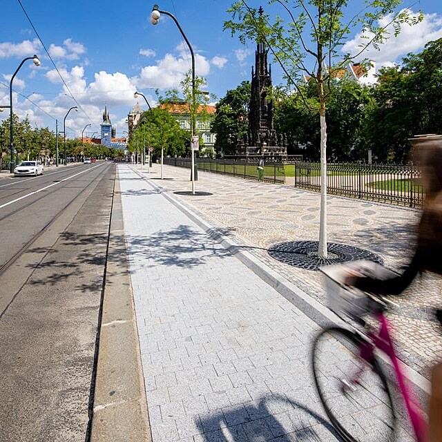 Nov podoba Smetanova nbe: Cyklist zskali velkorys pruh na kor...