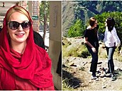 Tereza Hlková zveejnila fotku se svým andlem stráným z Pákistánu.