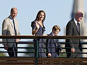 Královská rodina na finále Wimbledonu