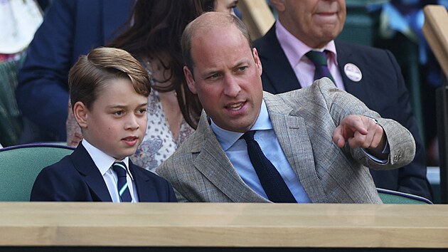 Princové George a William