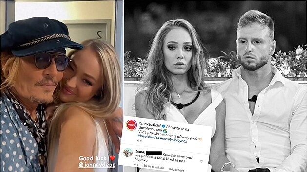 Nikol z Love Islandu je hv�zdou dne díky Johnnymu Deppovi. To Vilda upadl v...