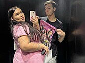 Influencerka Sugar Denny p�ed SugarSugar Party.