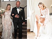 Tenistka Markéta Vondrouová byla na svatb neuviteln sexy!