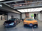 Richarda Chlada a Andrewa Tatea spojily jejich sporťáky Bugatti Chiron.