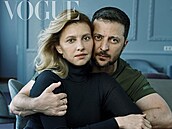 Volodymyr Zelenskyj s manelkou zapózoval pro Vogue.