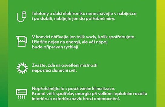 Ministr prmyslu a obchodu Jozef Síkela radí etit a nesvítit bhem dne. A...